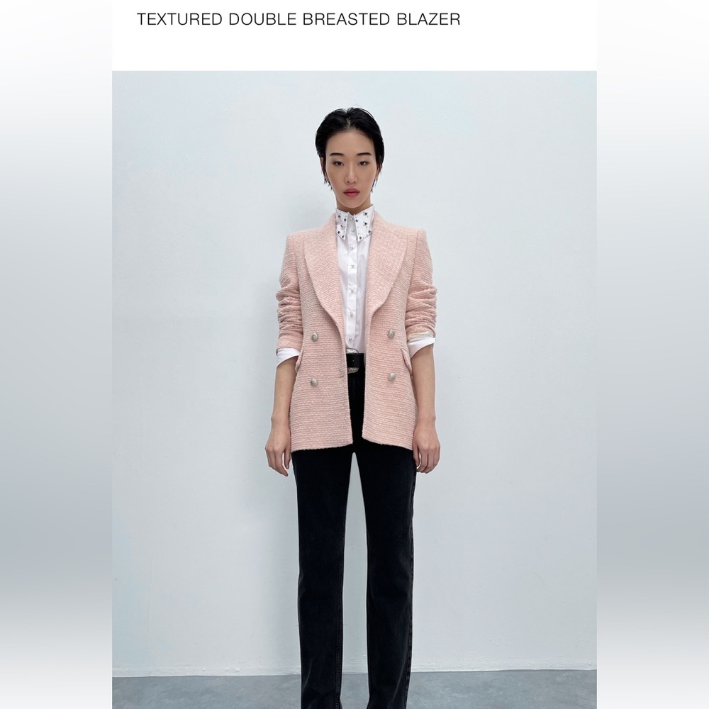 Zara Textured Blazer